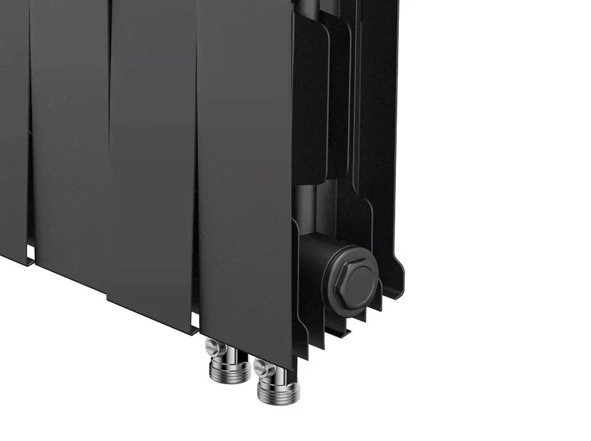 Приобрести royal thermo радиатор биметаллический pianoforte 200 /noir sable ( черный графит ) vdr - 14 секц.