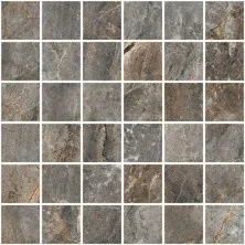 Декор мазайка Vitra Marble-X Аугустос Тауп 30х30см, коричневый