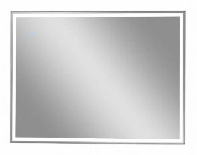 Приобрести continent зеркало с подсветкой aralia 120х80 см, сенсорный включатель, серое