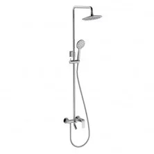 IDDIS Душевая система Chip, квадратная d-200мм, хром CHISB1Fi06