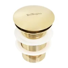 BelBagno Донный клапан Click Clack, золото BB-SC-ORO