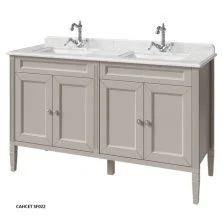 Caprigo Тумба с раковиной ALBION CONCEPT 140 см, серая