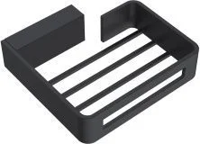 Boheme Мыльница\держатель для губки Q, черный 10959-B