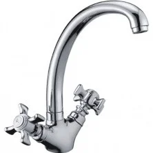 HAIBA Смеситель для кухни 245мм, хром HB-4824