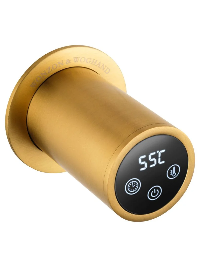 Приобрести полотенцесушитель электрический встраиваемый wonzon & woghand hamburg, золото (ww-al314-g)