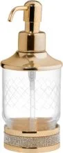 Boheme Дозатор жидкого мыла Royale Cristal, золото\белый 10929-G