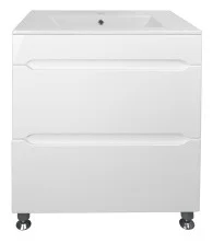 Loranto Тумба напольная с раковиной Арфа 80/2Н 80х83 см, без подсветки (CS00071935)