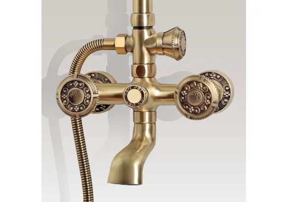 Приобрести bronze de luxe royal 10121pf, бронза душевая система для ванны