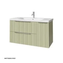 Caprigo Тумба с раковиной RAIN 100 см, правая, фисташка