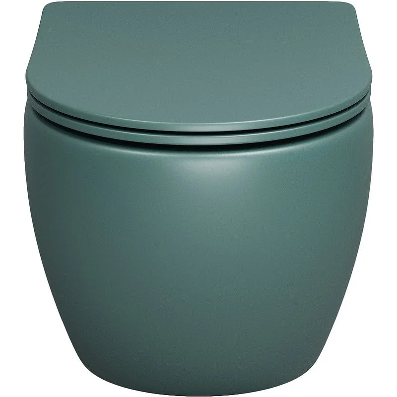 Приобрести grossman унитаз подвесной color с крышкой дюропласт, микролифт, зеленый gr-4455olms