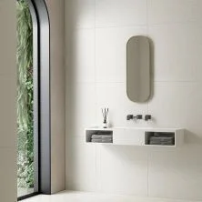 Vincea Раковина подвесная Solid Surface 120х40 см, белая матовая VWB-6S212MW