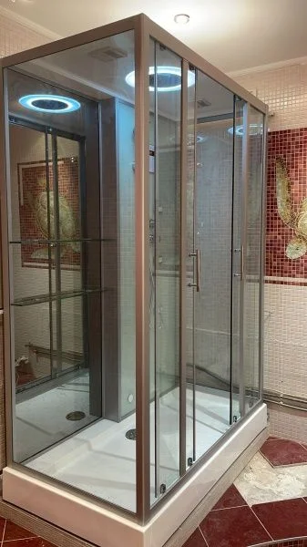 Приобрести frank душевая кабина f505 с паром, прямоугольная