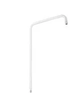 Удлиненная круглая трубка для душевых систем WONZON & WOGHAND, Белый матовый (WW-LY002-MW)