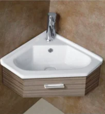Раковина угловая CeramaLux 41 см 9068В