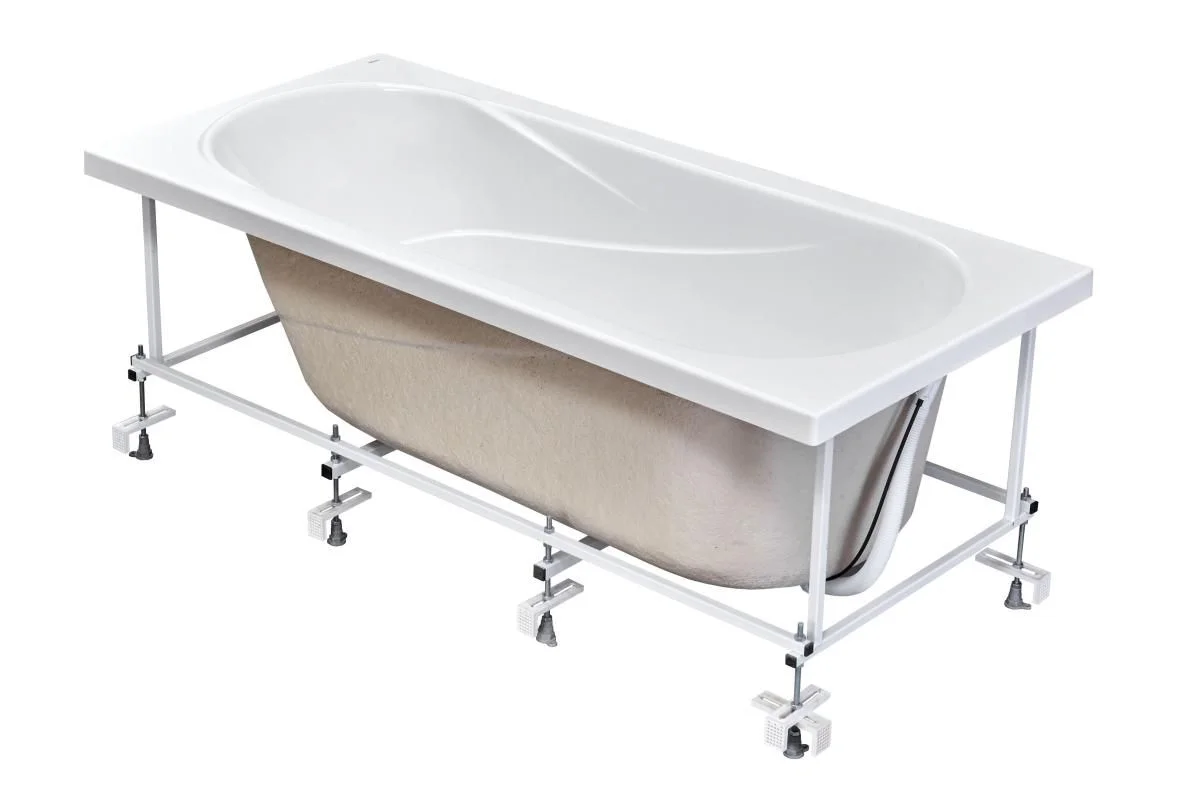 Приобрести акриловая ванна прямоугольная касабланка xl 170x80 см