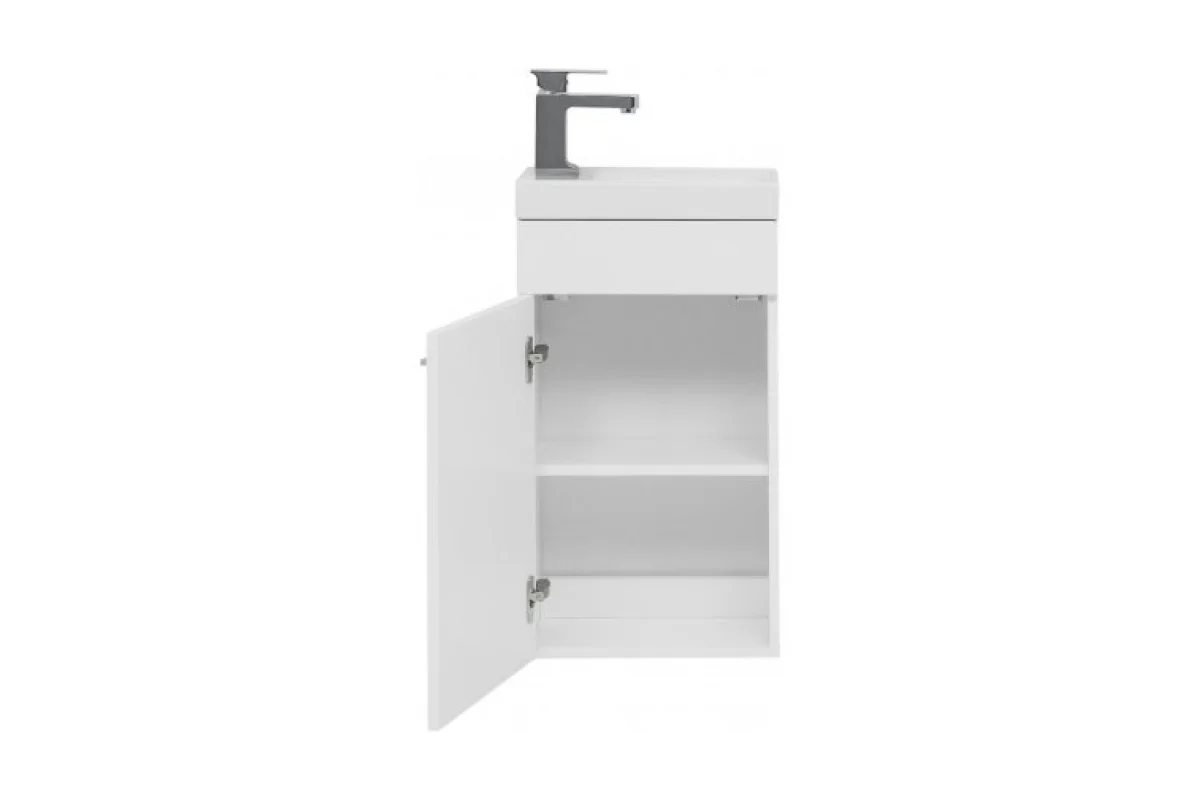 Приобрести aquanet тумба с раковиной нота 40 см, r (moduo) белая