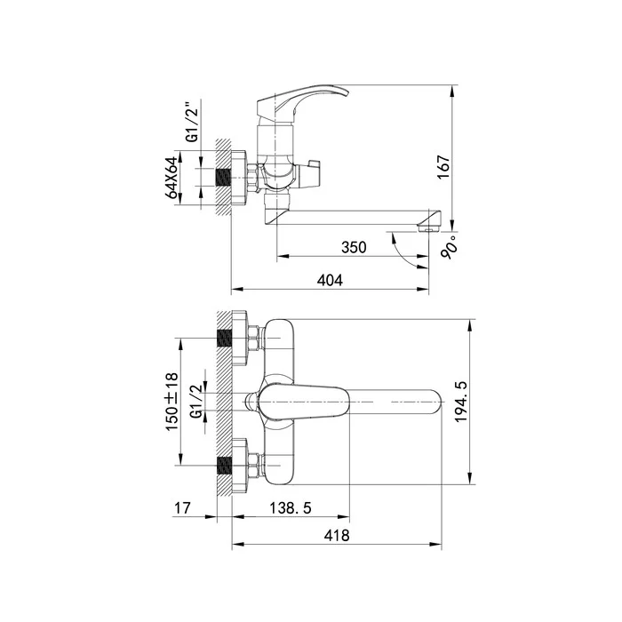 Приобрести iddis смеситель для ванны joker 215мм, хром joksb00i10wa