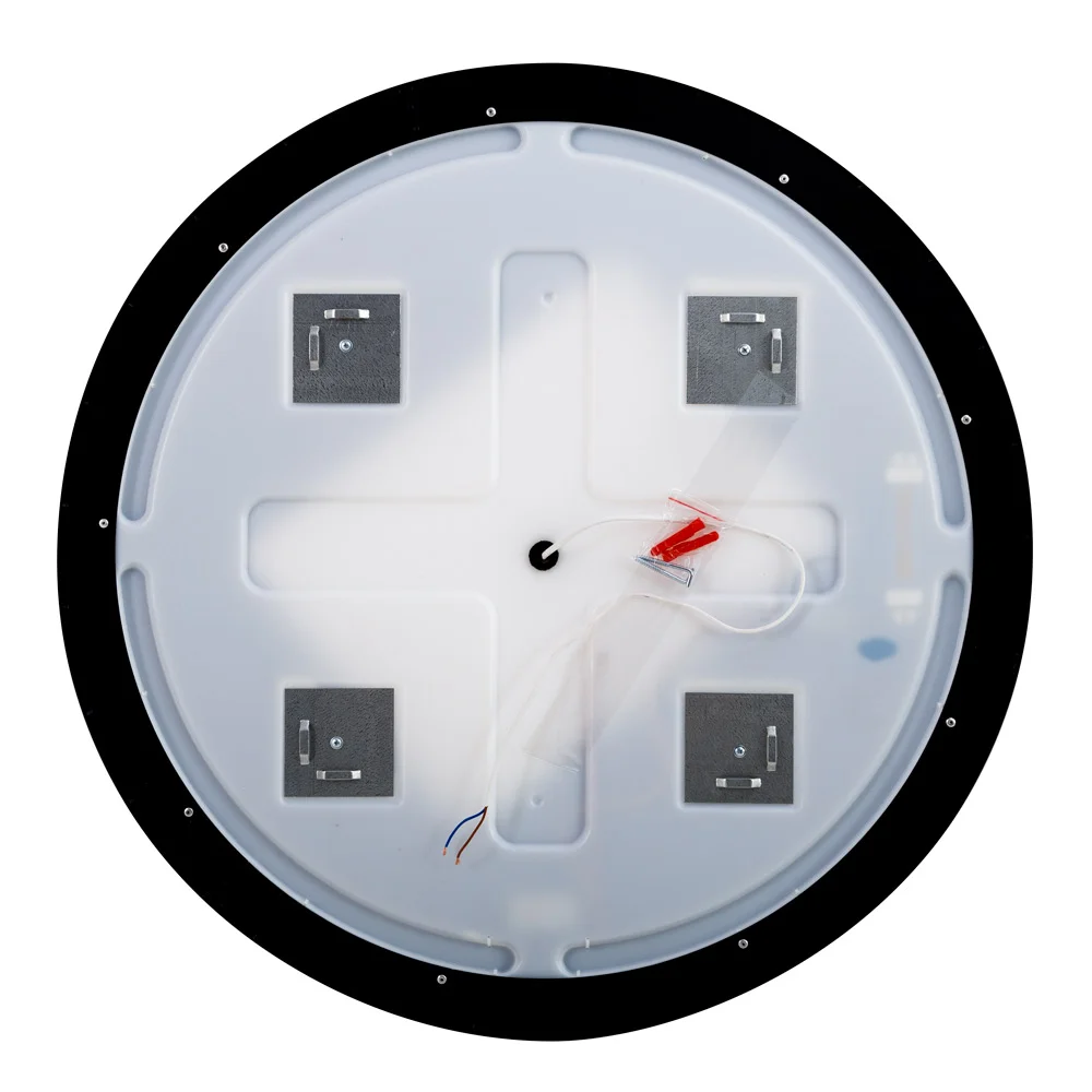 Приобрести cezares зеркало cadro 100х100 см, металлическая рама, подсветка, сенсорное включение czr-spc-cadro-1000-led-tch-warm