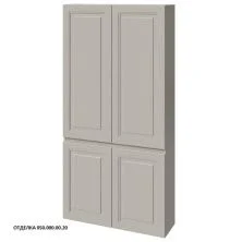 Caprigo Пенал WALES 80 см, серый, эмаль