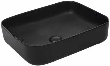 Azario Раковина накладная 50х39 см, черная матовая LT-2195-MB