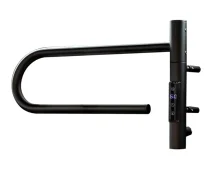 Vincea Полотенцесушитель электеический 39х25 см, черный VTD-1P1BE