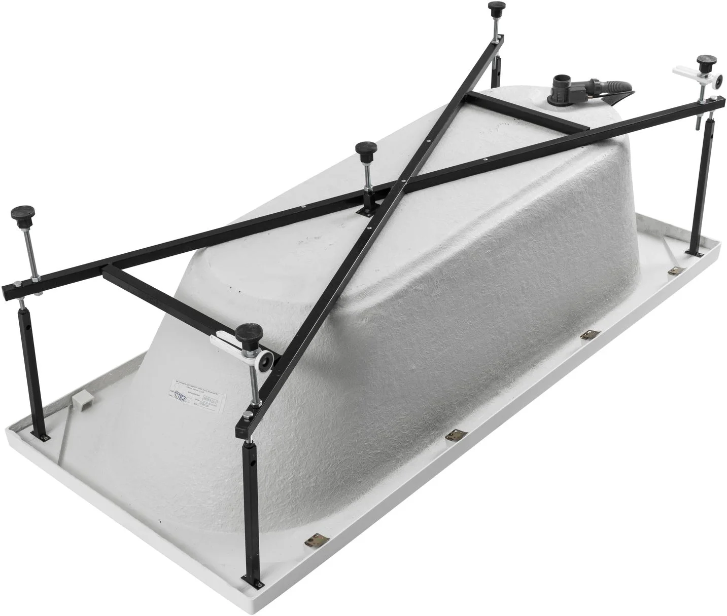 Приобрести aquanet акриловая ванна lotos 180x80 см, белая