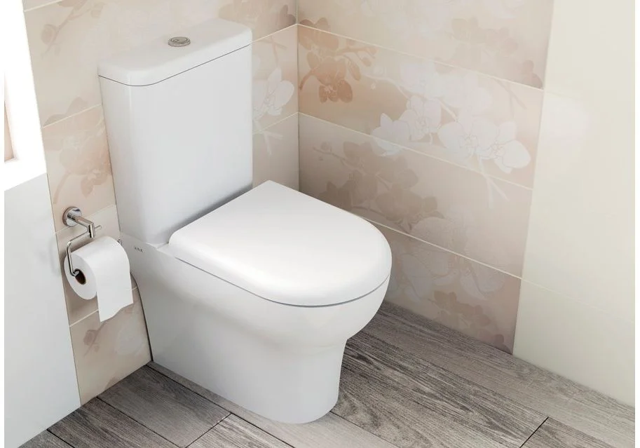 Приобрести унитаз приставной vitra zentrum 9012b003-7202 с крышкой микролифт