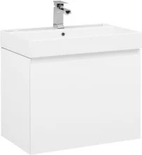 Aquanet Тумба с раковиной Йорк 70 см, белая 00212592