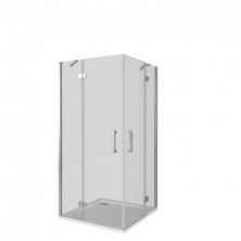 Bas Душевое ограждение Saturn CR 900х900х1850 мм, хром CR-90-C-CH