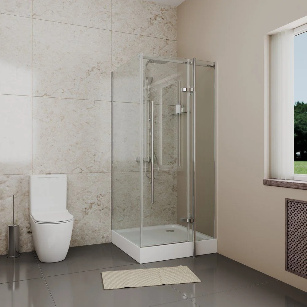 Приобрести grossman душевое ограждение style 90х90 см, квадратное, хром\ прозрачное gr-6090