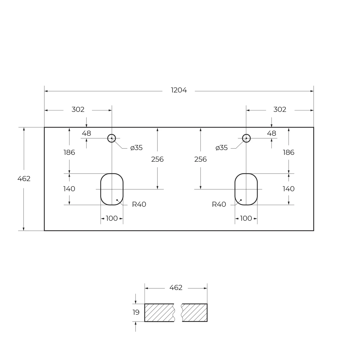 Приобрести belbagno тумба со столешницей kraft 120 см, подвесная rovere galifax bianco