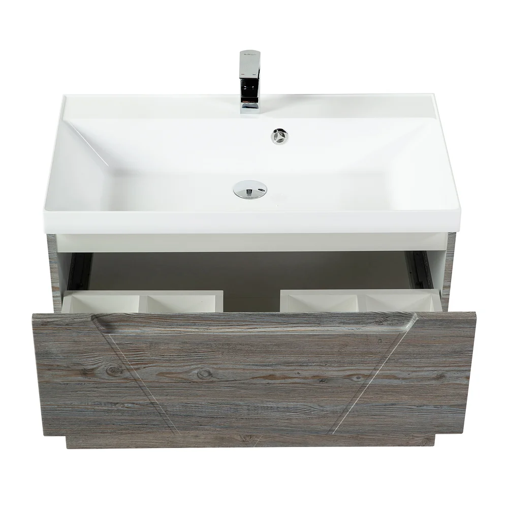 Приобрести belbagno тумба с раковиной vittoria 90 см, подвесная pino, белая раковина