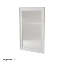 Caprigo Зеркало Ponza 60 см, белое 13530-B231