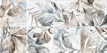 Плитка настенная Alma Ceramica Plaster 50х24,9 бежевый узор