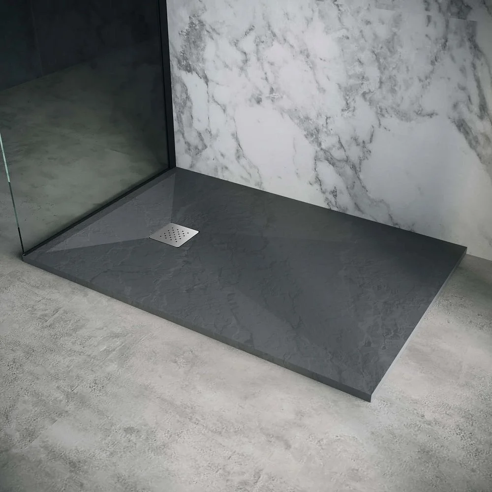 Приобрести grossman каменный душевой поддон strong 90x120 см, графит gr-s290120q