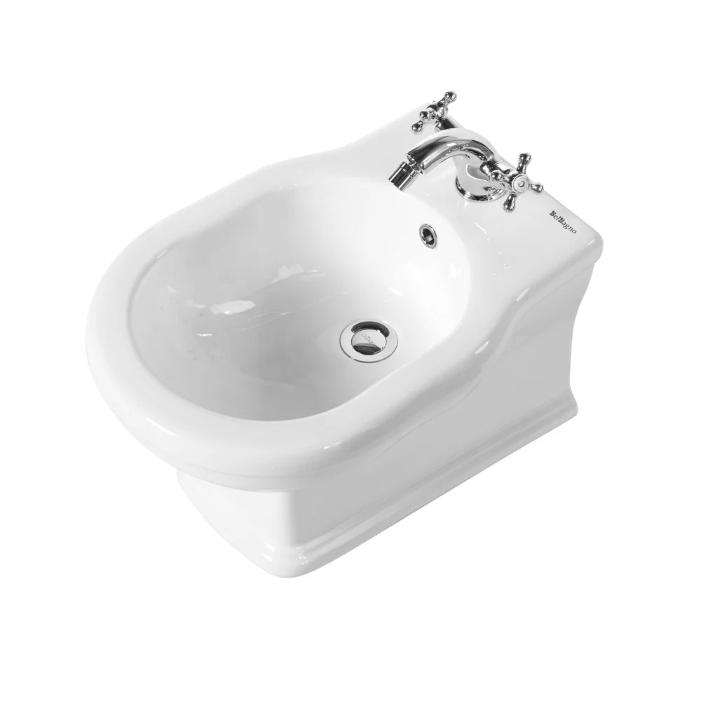 Приобрести belbagno биде подвесное boheme, белое bb115bh