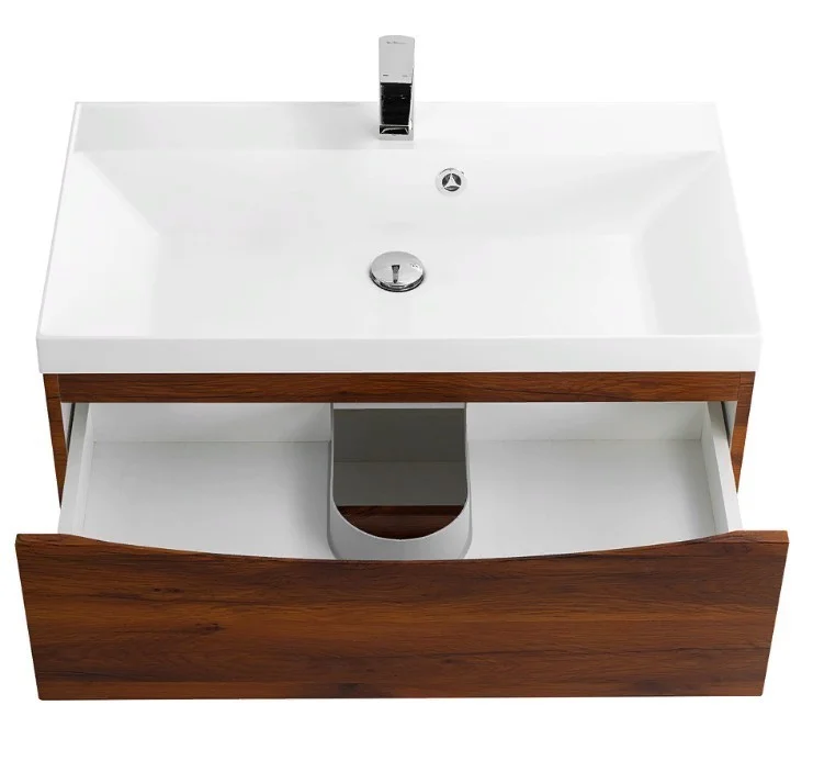 Приобрести тумба подвесная с раковиной belbagno marino-800-2c-so-rc-p 80 см, rovere ciliegio