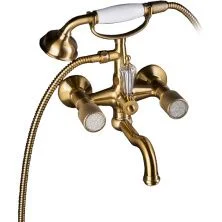Boheme Смеситель для ванны Royale Cristal, бронза\кристаллы 313-Royal/CRST