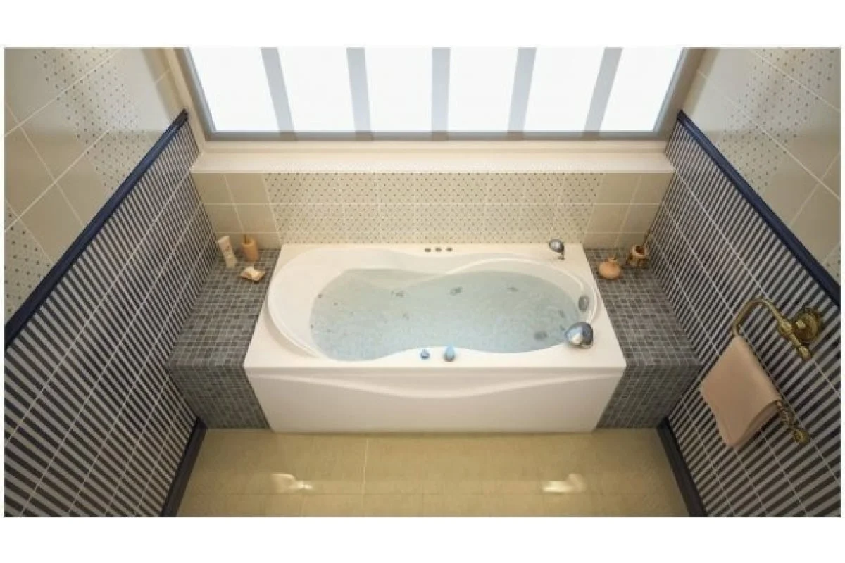 Приобрести aquanet фронтальная панель для ванны grenada 180 см, белая