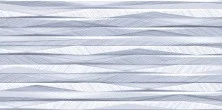 Плитка настенная Alma Ceramica Lima Голубая Волны