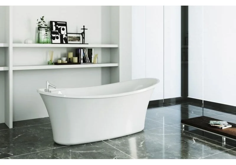 Приобрести ванна акриловая отдельностоящая belbagno 170х75 см, bb302