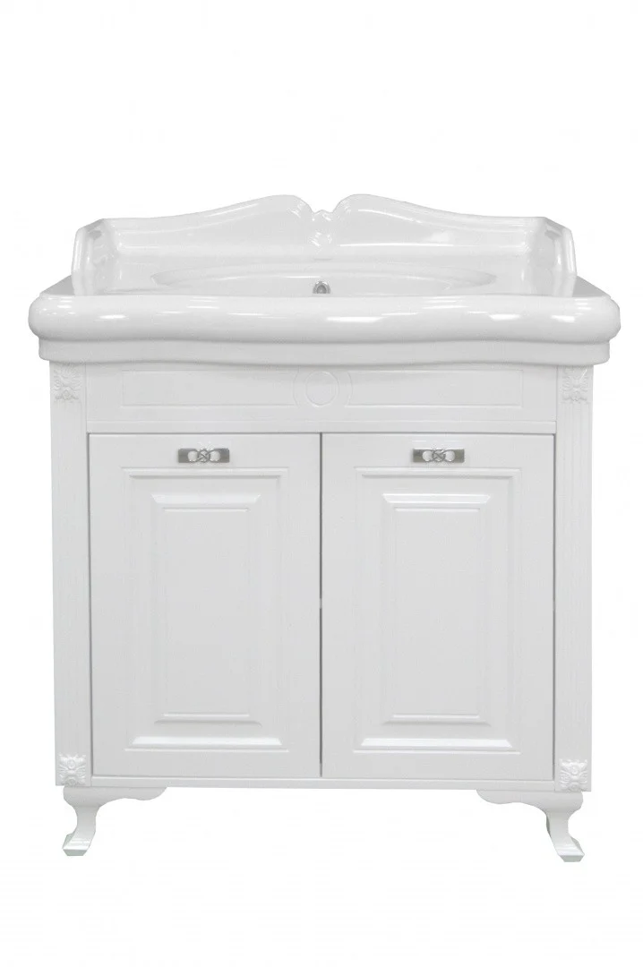 Купить Azario Тумба напольная с раковиной MAGNOLIA 90см. белая, CS00069429 в Севастополе, Симферополе, Крыму