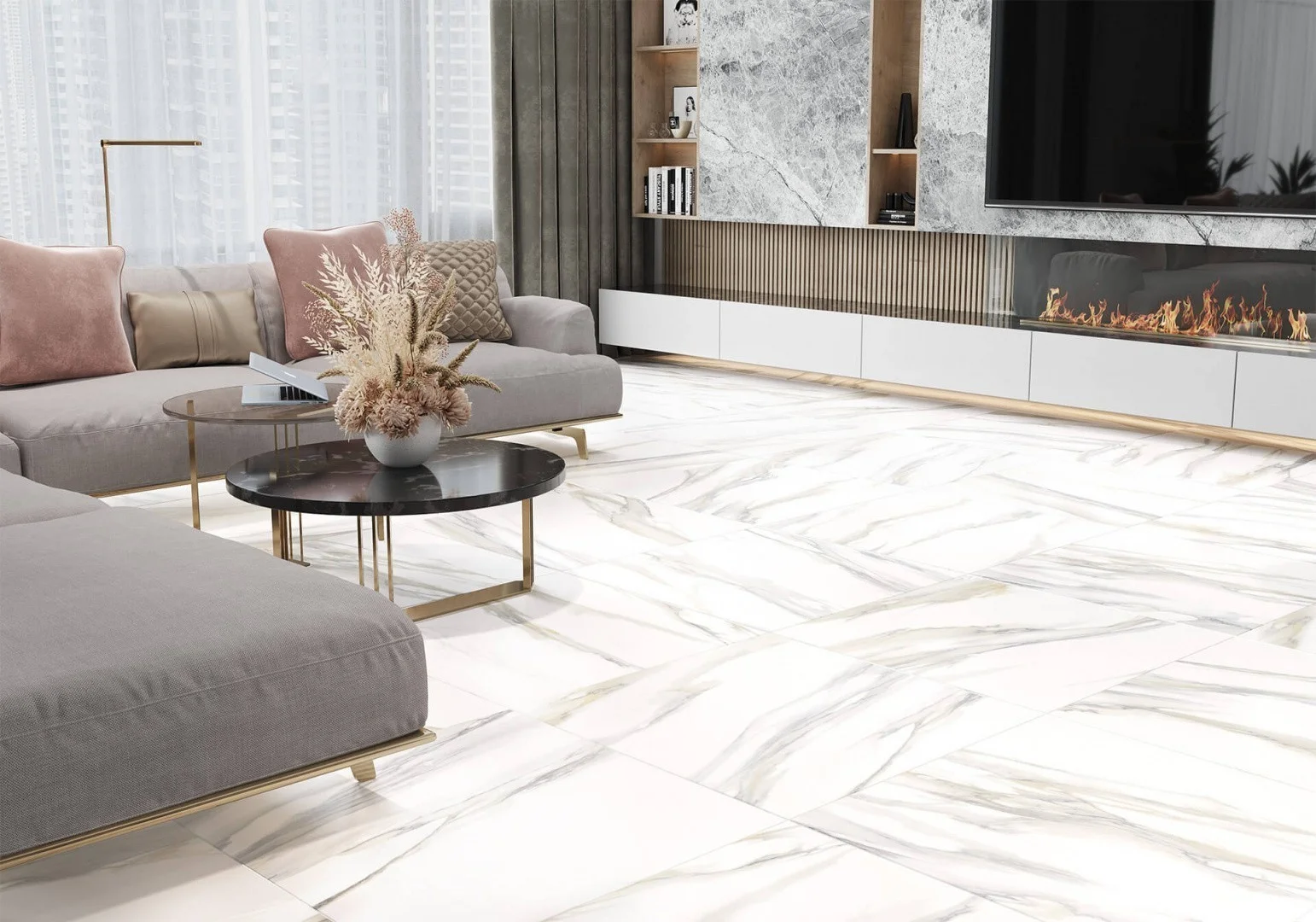 Приобрести керамогранит delacora statuario gold gp40sta11 600*600*9,5