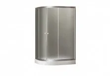 Душевое ограждение Loranto CS-1285 SK Low R 120x80 см. сатин, матовое