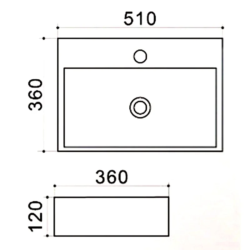 Приобрести azario раковина накладная 51х36 см, белая az-414