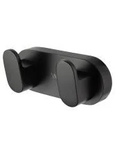 Двойной крючок для ванной WONZON & WOGHAND CARBON, Черный (WW-7725)