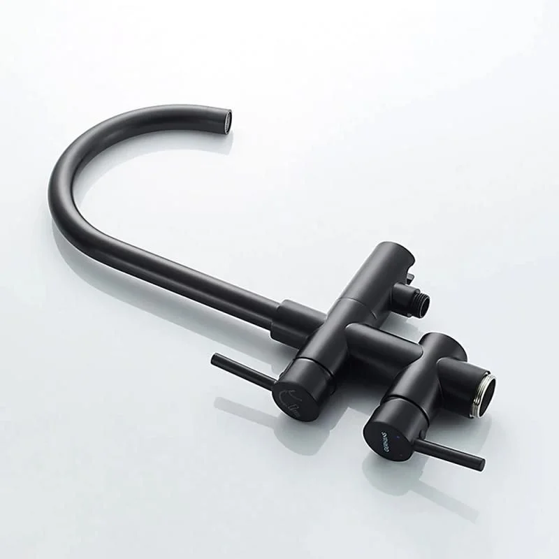 Приобрести gerhans напольный смеситель для ванны k15, черный k13219b