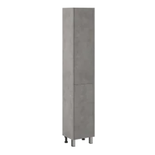 Briz Пенал напольный RICCI CONCRETE 35 см, светло серый, правый, П-35