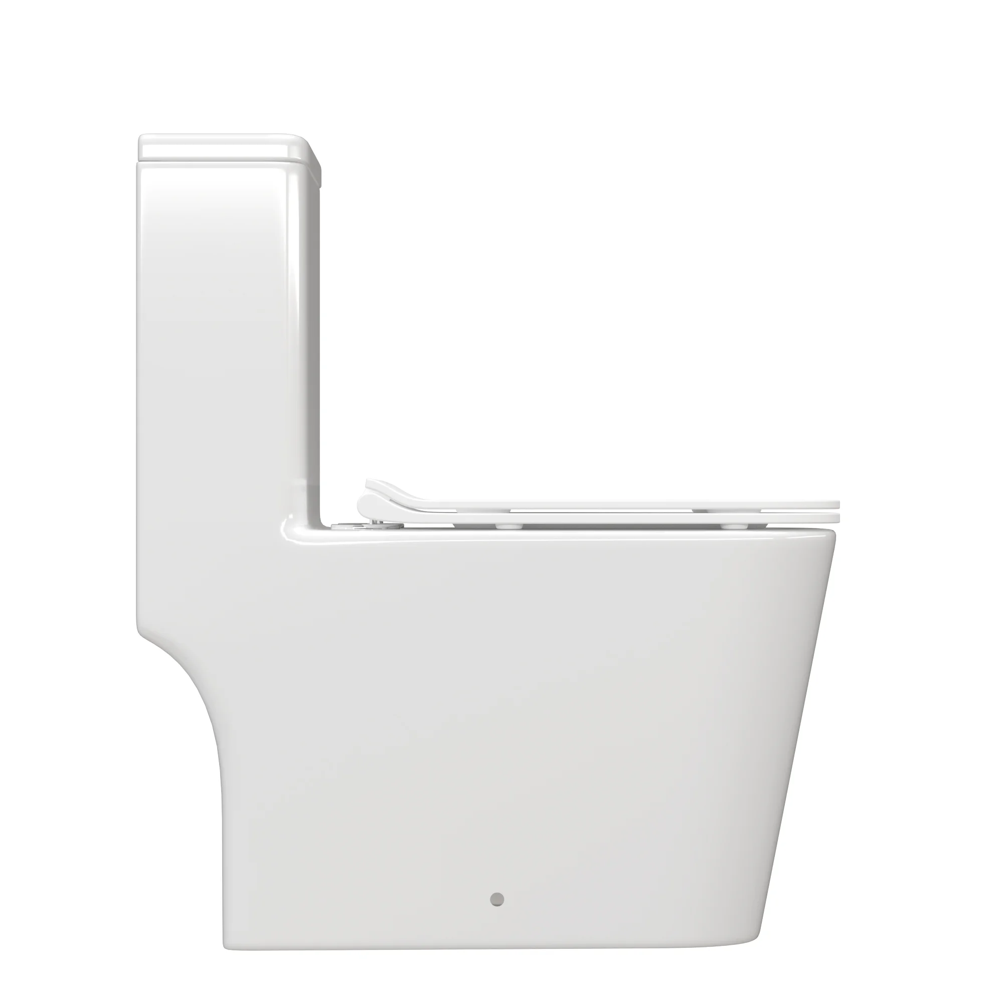 Приобрести triton унитаз моноблок mono 8706, безободковый с тонким сиденьем, микролифт