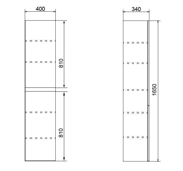 Приобрести azario пенал мила 40х165см, напольный, белый, cs00080413
